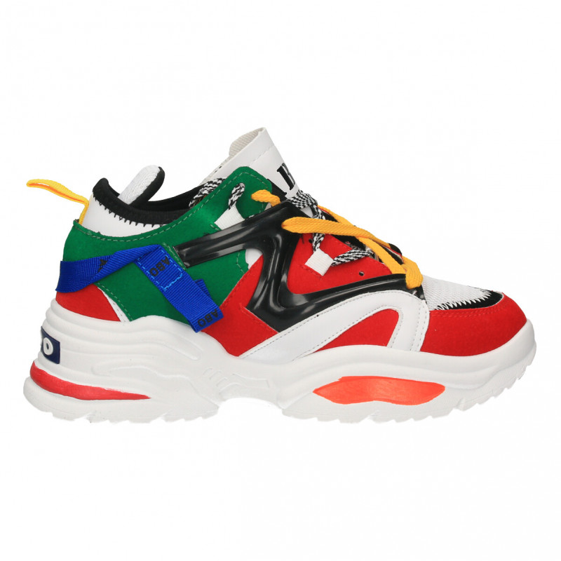 Sneakers urbani, multicolori, talpa inalta Sneakers urbani, multicolori, talpa inalta