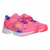 Pantofi sport, roz, cu scai, pentru fetite