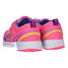 Pantofi sport, roz, cu scai, pentru fetite