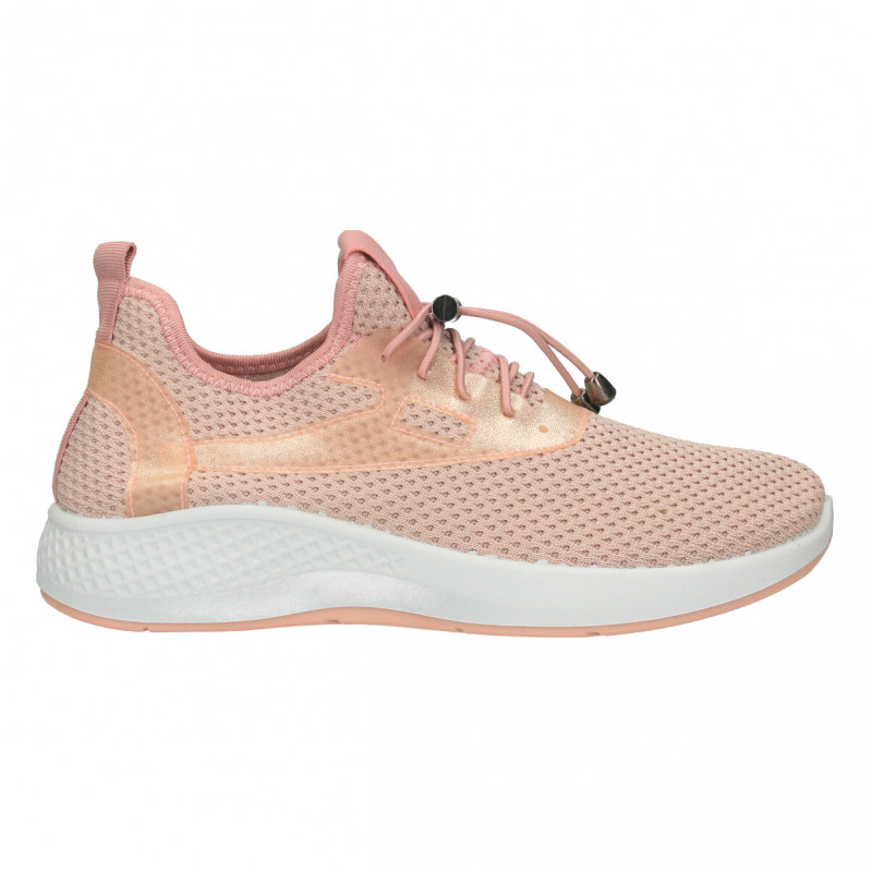 Sneakers soseata, culoare roz pal Sneakers soseata, culoare roz pal