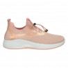 Sneakers soseata, culoare roz pal