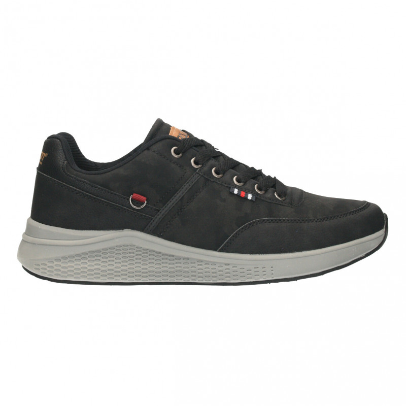 Sneakers negri, barbatesti, stil urban Sneakers negri, barbatesti, stil urban