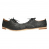 Pantofi gri, dama, stil Oxford
