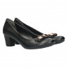 Pantofi office, funda stilizata, toc block