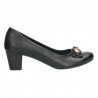 Pantofi office, funda stilizata, toc block