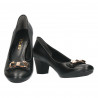 Pantofi office, funda stilizata, toc block