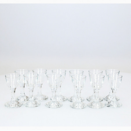 Pahare sticla 1.7 ml, set 12