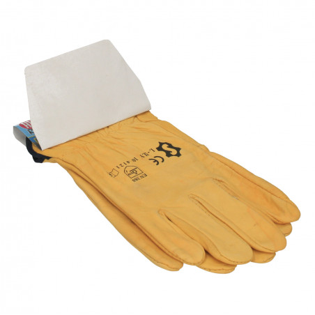 Manusi utilitare, protectie, piele naturala