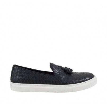 Espadrile barbati, imprimeu rombic