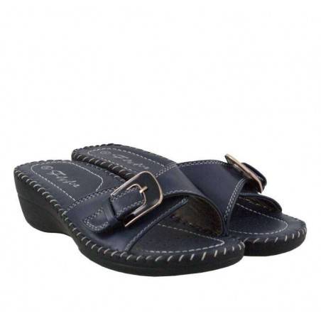 Saboti dama casual albastru marca Fly For VGF1502B.MS