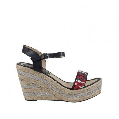 Sandale platforma inalta, model traditional