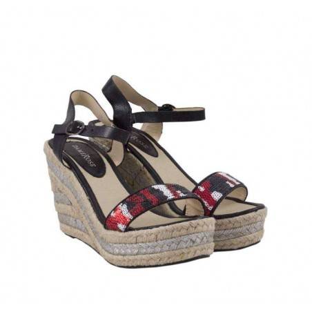 Sandale dama casual negru marca Dame Rose VGFE1209N.MS
