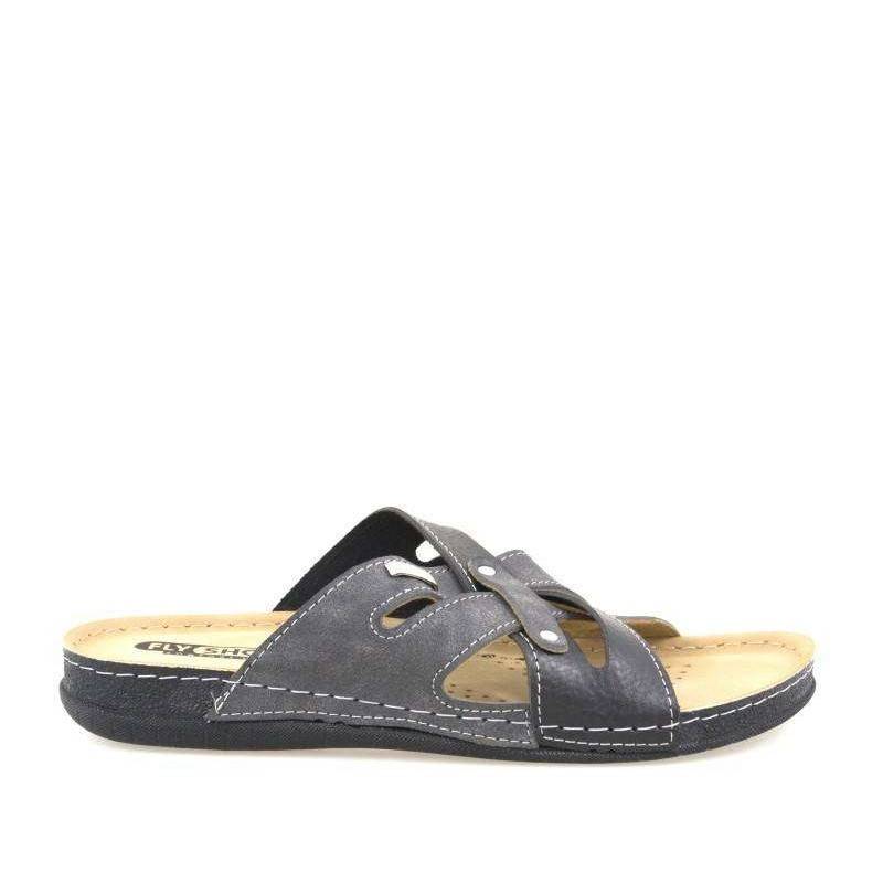 Saboti barbati gri marca Fly Shoes VGT704-01NGR