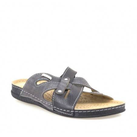 Saboti barbati gri marca Fly Shoes VGT704-01NGR