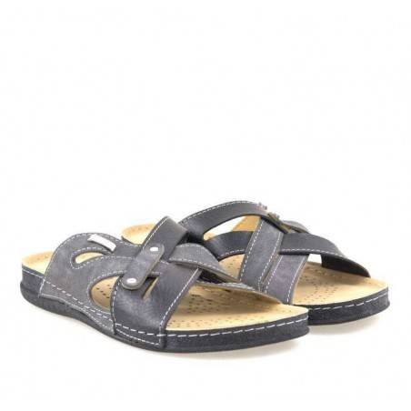 Saboti barbati gri marca Fly Shoes VGT704-01NGR