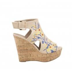 Sandale dama casual bej
