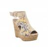 Sandale dama casual bej