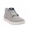 Ghete barbatesti, casual, culoarea gri