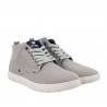 Ghete barbatesti, casual, culoarea gri