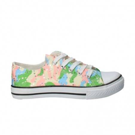 Tenisi Fete Verde Multicolor